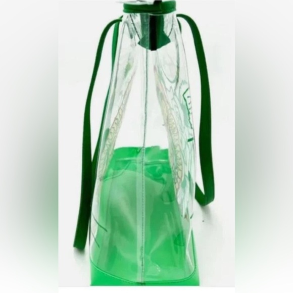 ED HARDY Virgin Mary (Virgen de Guadalupe) Clear Tote w/Pouch – DEADSTOCK! - NWT - Picture 4 of 4